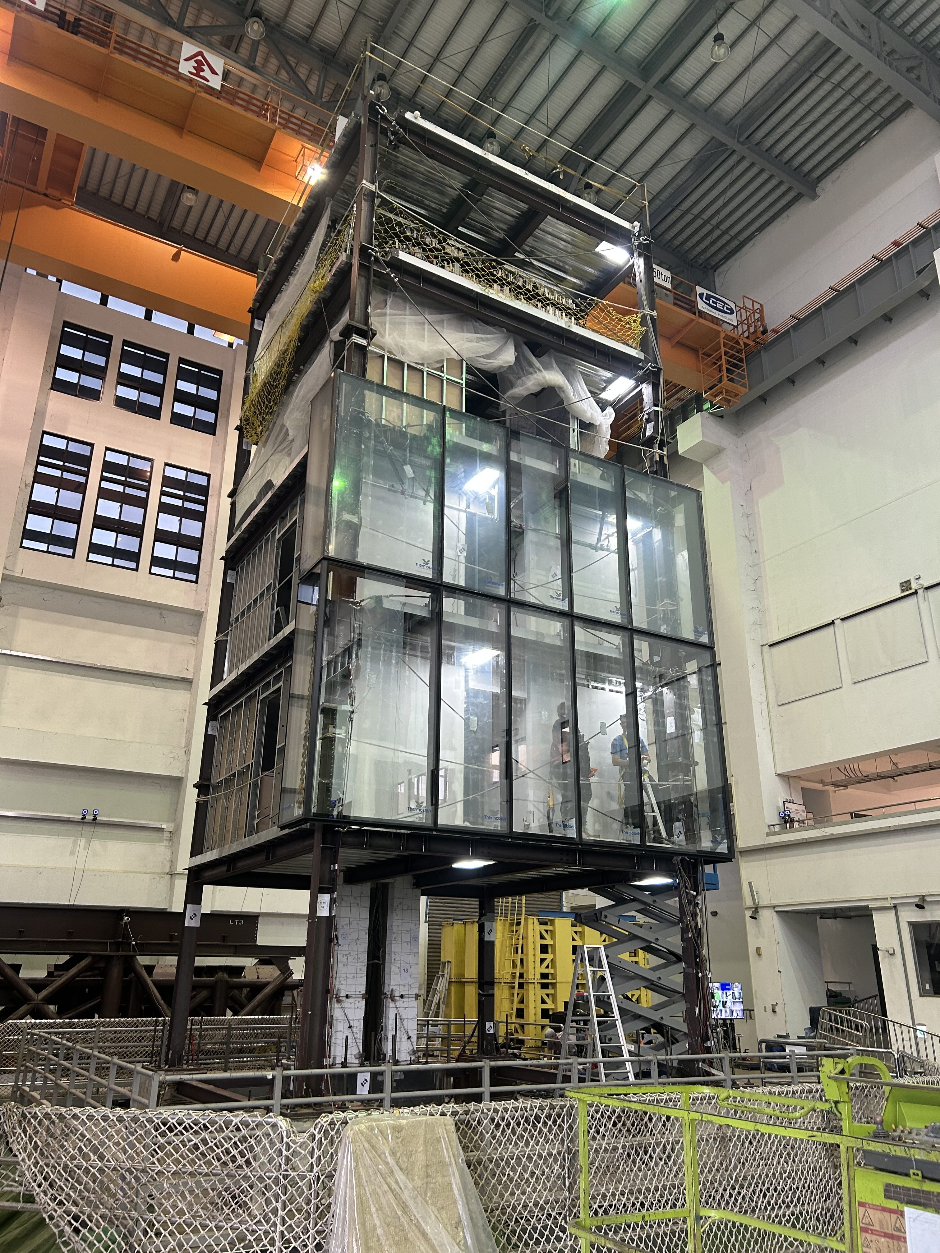 SenseiQ testing at research facility